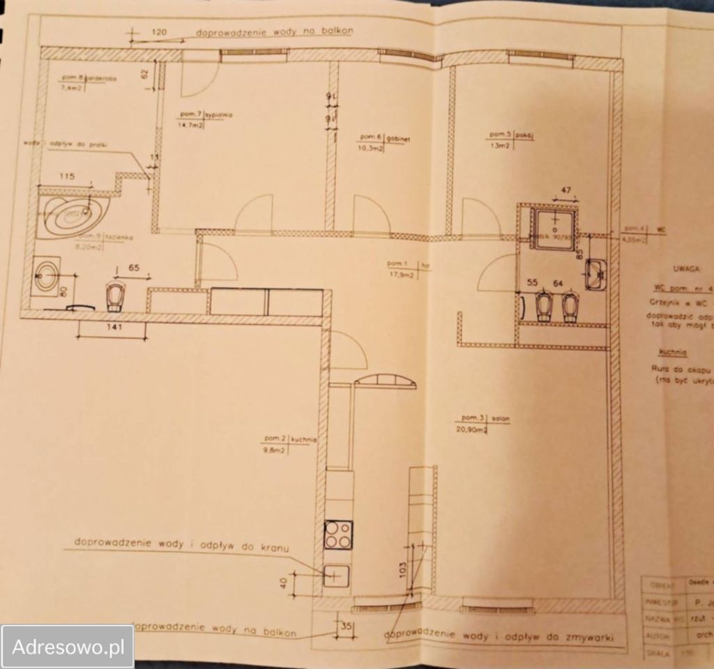 Mieszkanie 4-pokojowe Warszawa Bemowo, ul. Obrońców Tobruku. Zdjęcie 10