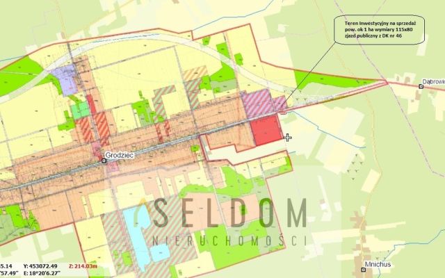 Działka inwestycyjna Grodziec. Zdjęcie 5