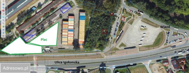 Działka inwestycyjna Kraków Nowa Huta, ul. Igołomska. Zdjęcie 1