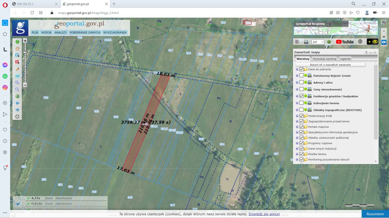Działka rolna Jaworznik, ul. Kielecka. Zdjęcie 2