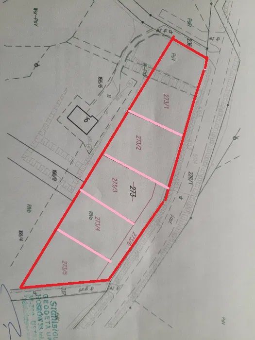 Działka budowlana Hoszowczyk. Zdjęcie 7