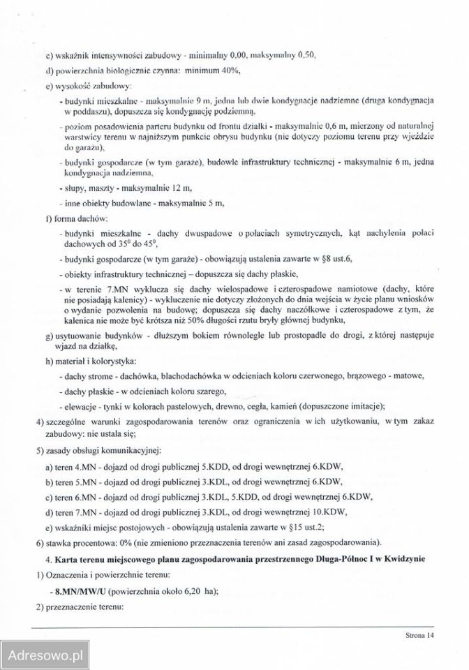 Działka budowlana Kwidzyn, ul. Długa. Zdjęcie 8