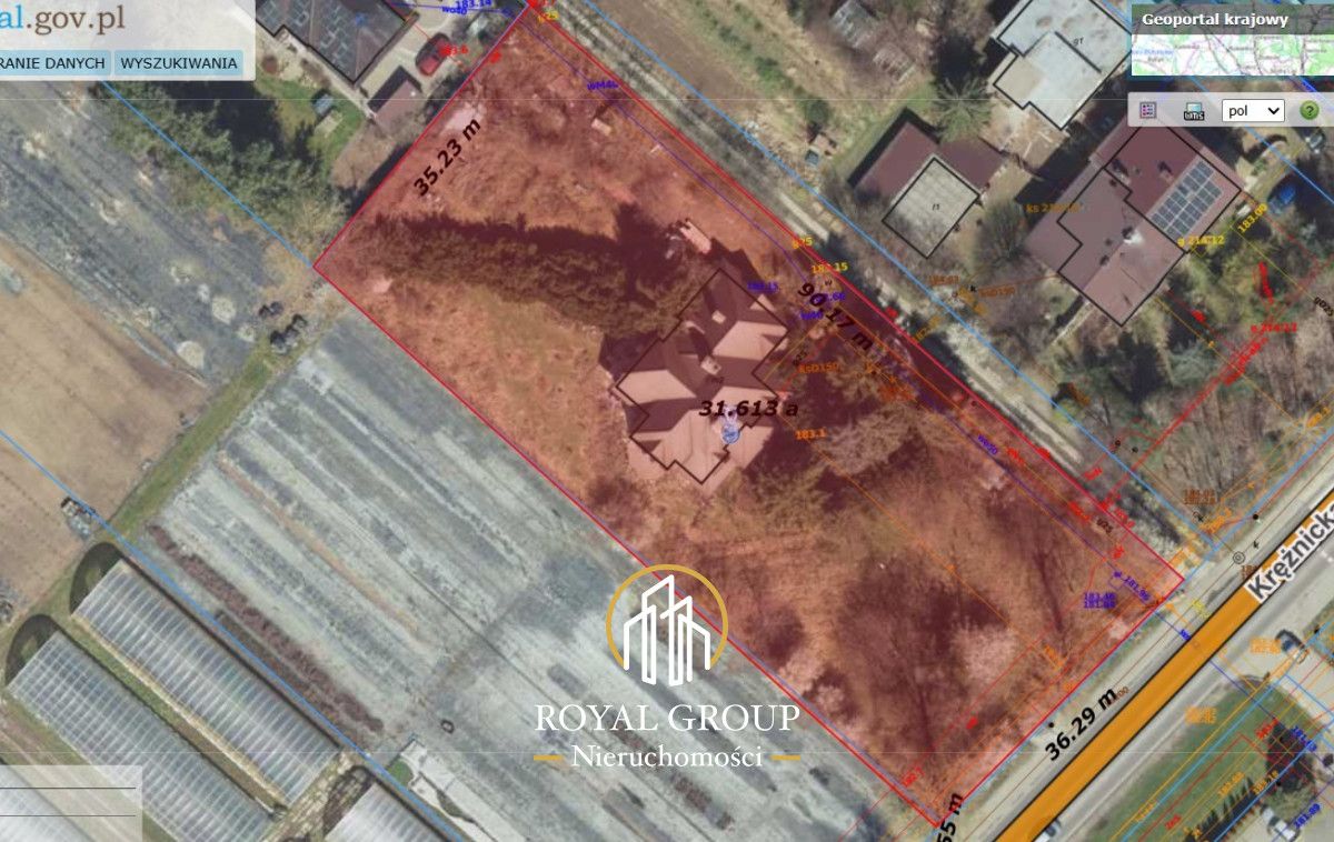 Działka budowlana Lublin Zemborzyce, ul. Krężnicka. Zdjęcie 5