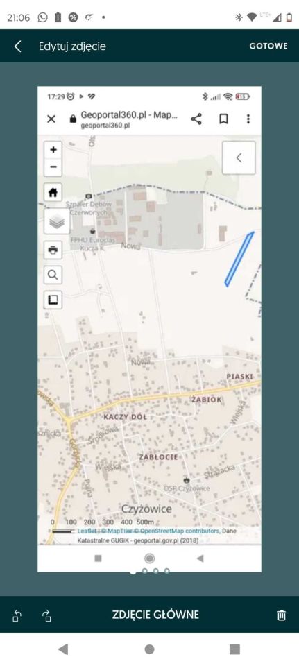 Działka inwestycyjna Czyżowice, ul. Nowa. Zdjęcie 2