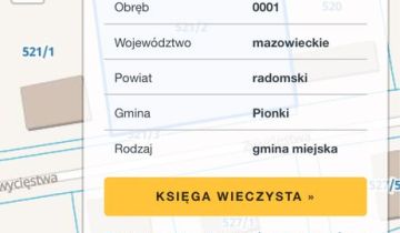 Działka budowlana Pionki