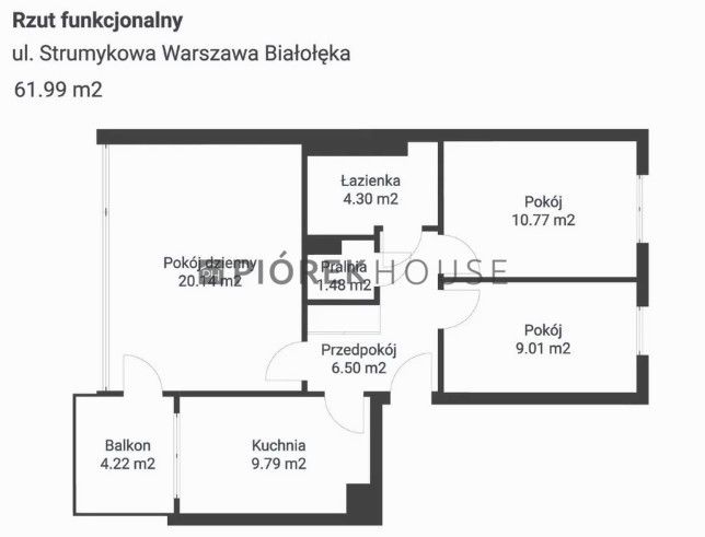 Mieszkanie 3-pokojowe Warszawa Białołęka, ul. Strumykowa. Zdjęcie 10