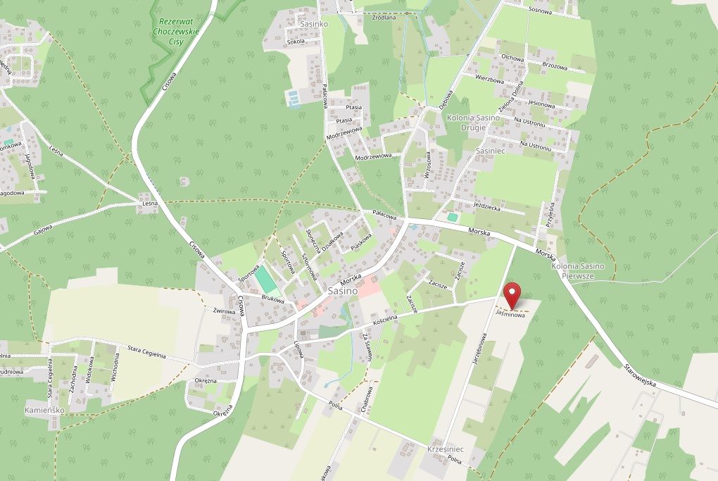 Działka budowlana Sasino, ul. Jaśminowa. Zdjęcie 1