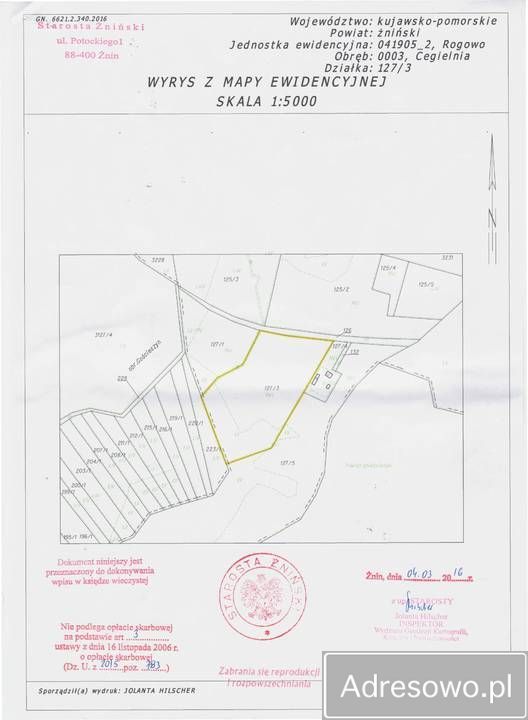 Działka rolna Cegielnia. Zdjęcie 10