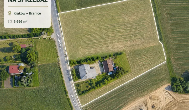dom wolnostojący, 3 pokoje Kraków Nowa Huta, ul. Branicka