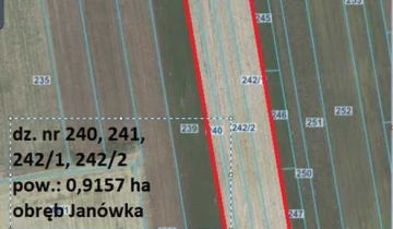 Działka rolna Leśniowice-Kolonia