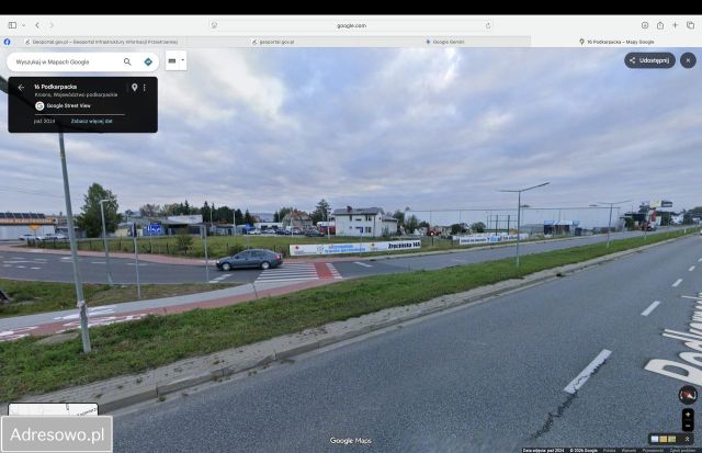 Działka inwestycyjna Krosno, ul. Kazimierza Pużaka. Zdjęcie 3