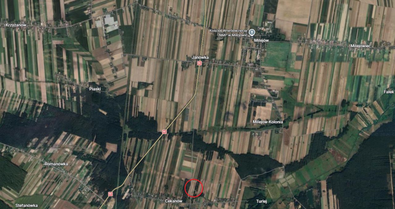 Działka budowlana Cekanów. Zdjęcie 4