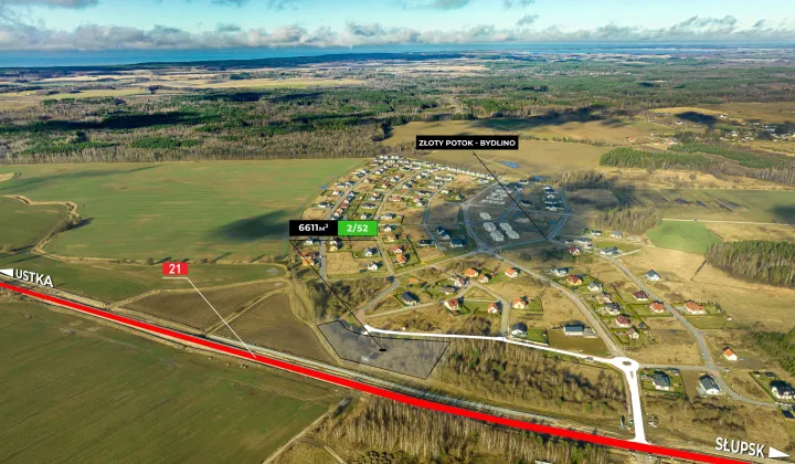 Działka budowlana Bydlino