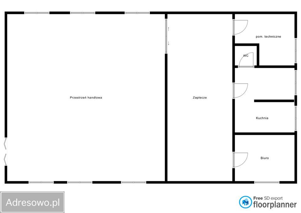 Hala/magazyn Rożnowo. Zdjęcie 17