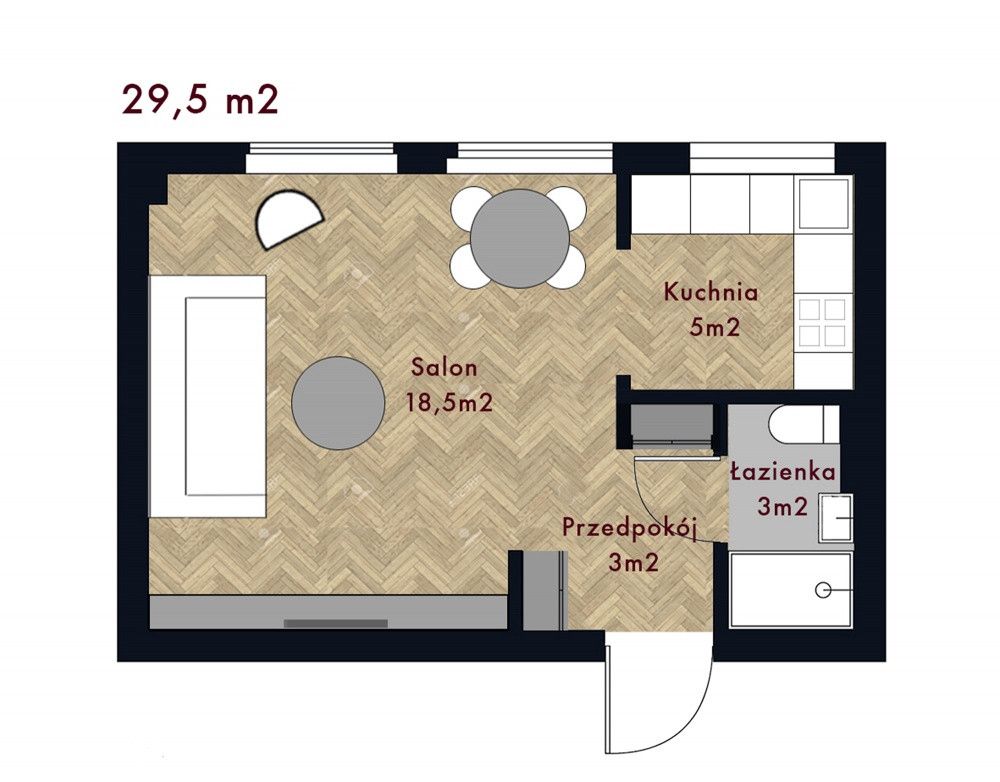 Mieszkanie 1-pokojowe Warszawa Śródmieście, ul. Hoża. Zdjęcie 15