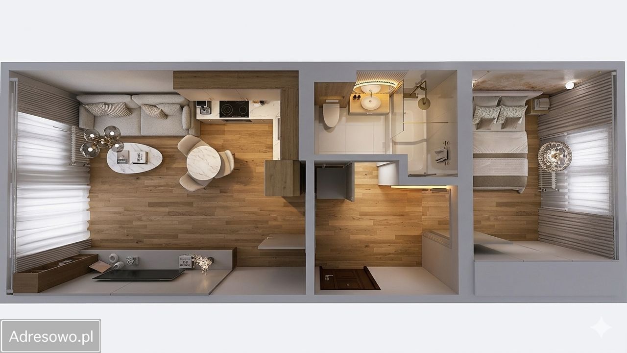 Mieszkanie 2-pokojowe Opole, ul. Karpacka. Zdjęcie 6