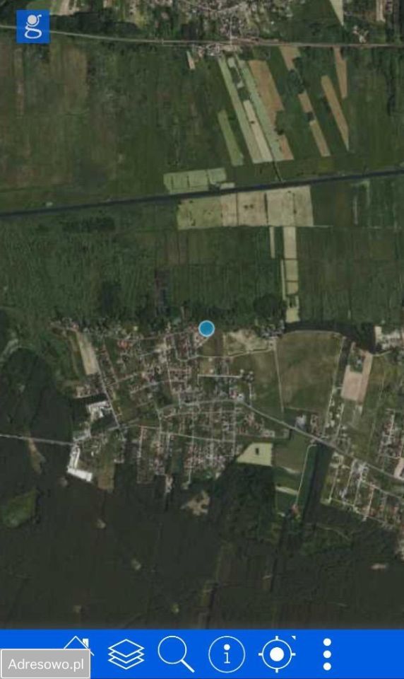 Działka budowlana Łochowice, ul. Ukośna. Zdjęcie 3