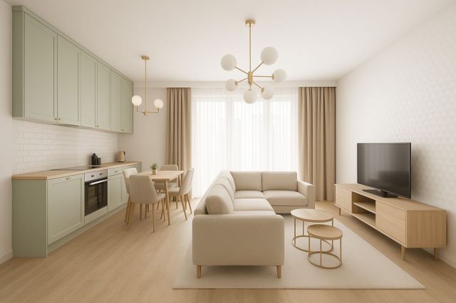 Mieszkanie 3-pokojowe Warszawa Praga-Południe. Zdjęcie 1