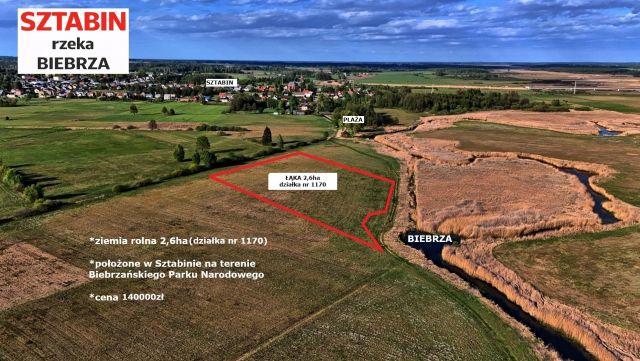 Działka rolna Sztabin, brak. Zdjęcie 1