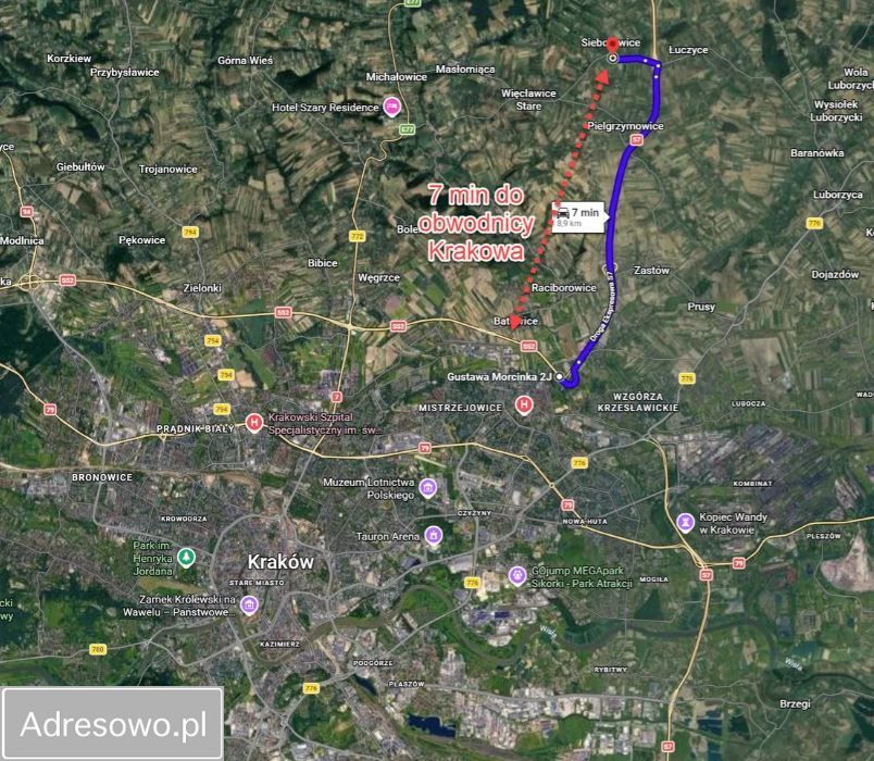 Działka budowlana Sieborowice. Zdjęcie 2