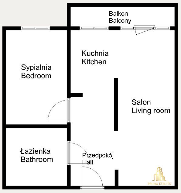 Mieszkanie 2-pokojowe Kraków Krowodrza, ul. Kluczborska. Zdjęcie 15