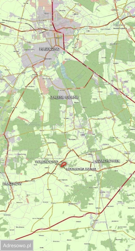 Działka budowlana Wągrodno. Zdjęcie 2