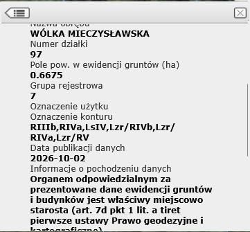 Działka leśna Wólka Mieczysławska. Zdjęcie 6