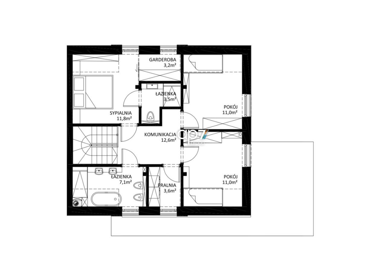 bliźniak, 5 pokoi Zabierzów. Zdjęcie 20