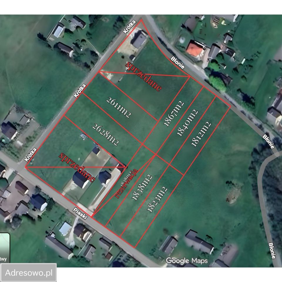 Działka budowlana Skrzelczyce Piaski. Zdjęcie 8