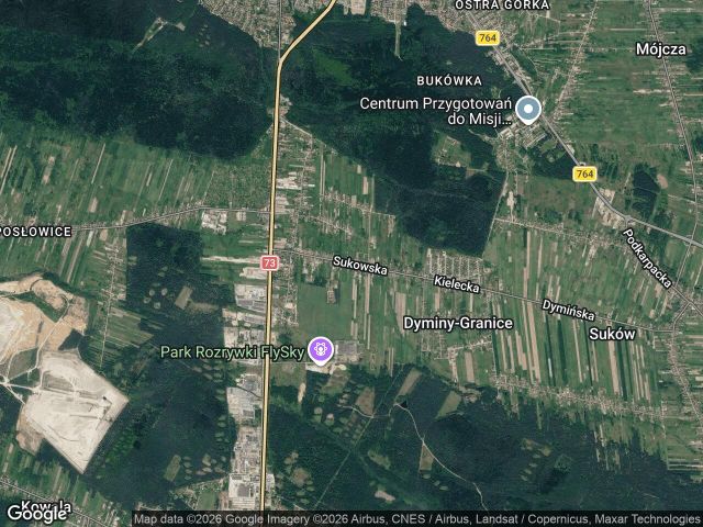 Działka budowlana Kielce Dyminy-Wieś, ul. Sukowska. Zdjęcie 1