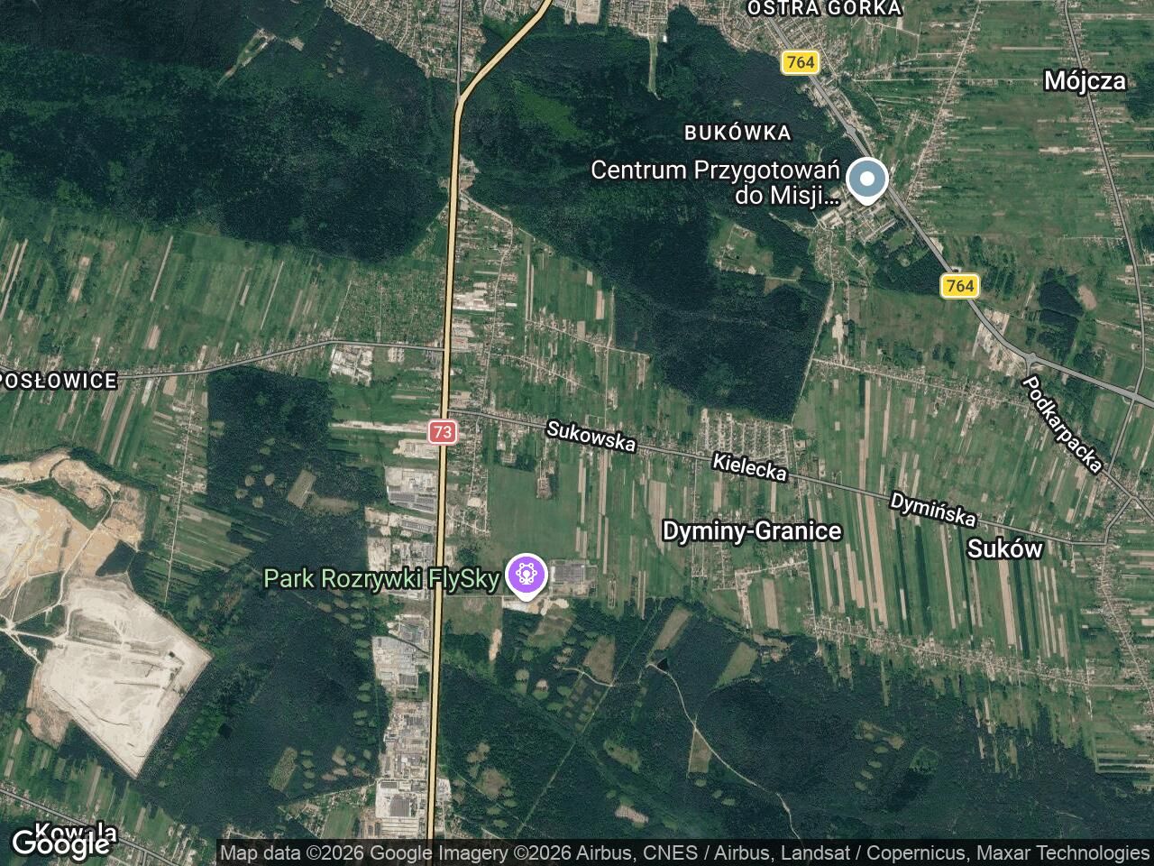 Działka budowlana Kielce Dyminy-Wieś, ul. Sukowska. Zdjęcie 1