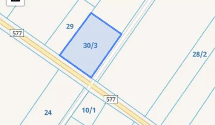 Działka inwestycyjna Lasek