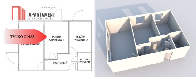 Mieszkanie 2-pokojowe Olszewka. Zdjęcie 4