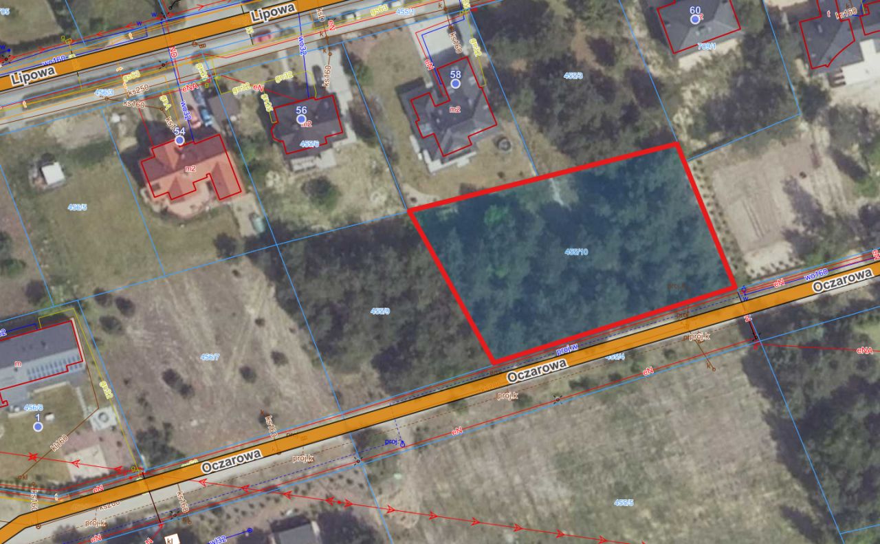 Działka budowlana Potasze, ul. Oczarowa. Zdjęcie 2