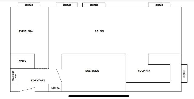 Mieszkanie 2-pokojowe Rzeszów Śródmieście, ul. Henryka Sienkiewicza. Zdjęcie 1