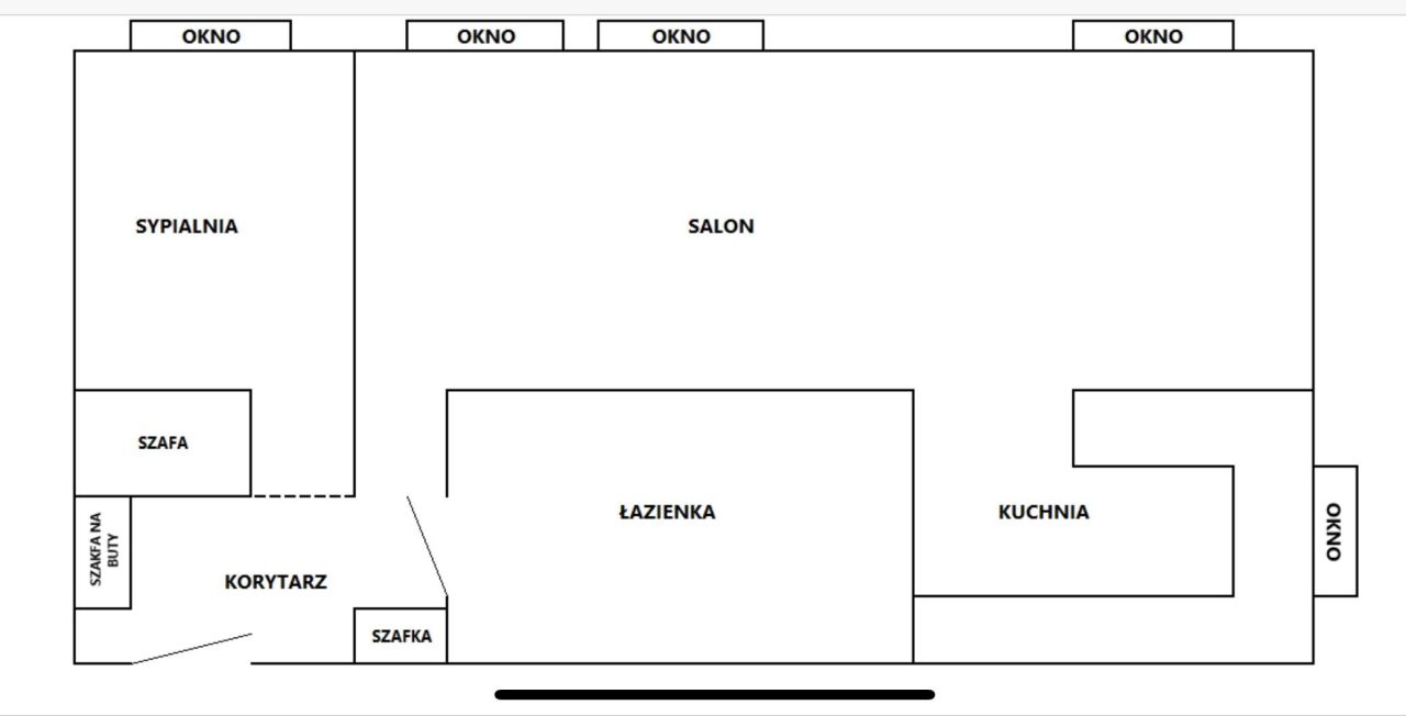 Mieszkanie 2-pokojowe Rzeszów Śródmieście, ul. Henryka Sienkiewicza. Zdjęcie 11