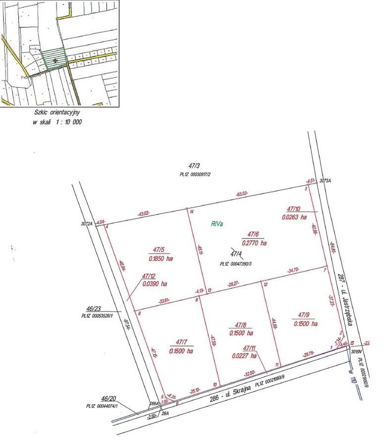 Działka budowlana Jastrzębnik, ul. Skrajna. Zdjęcie 2