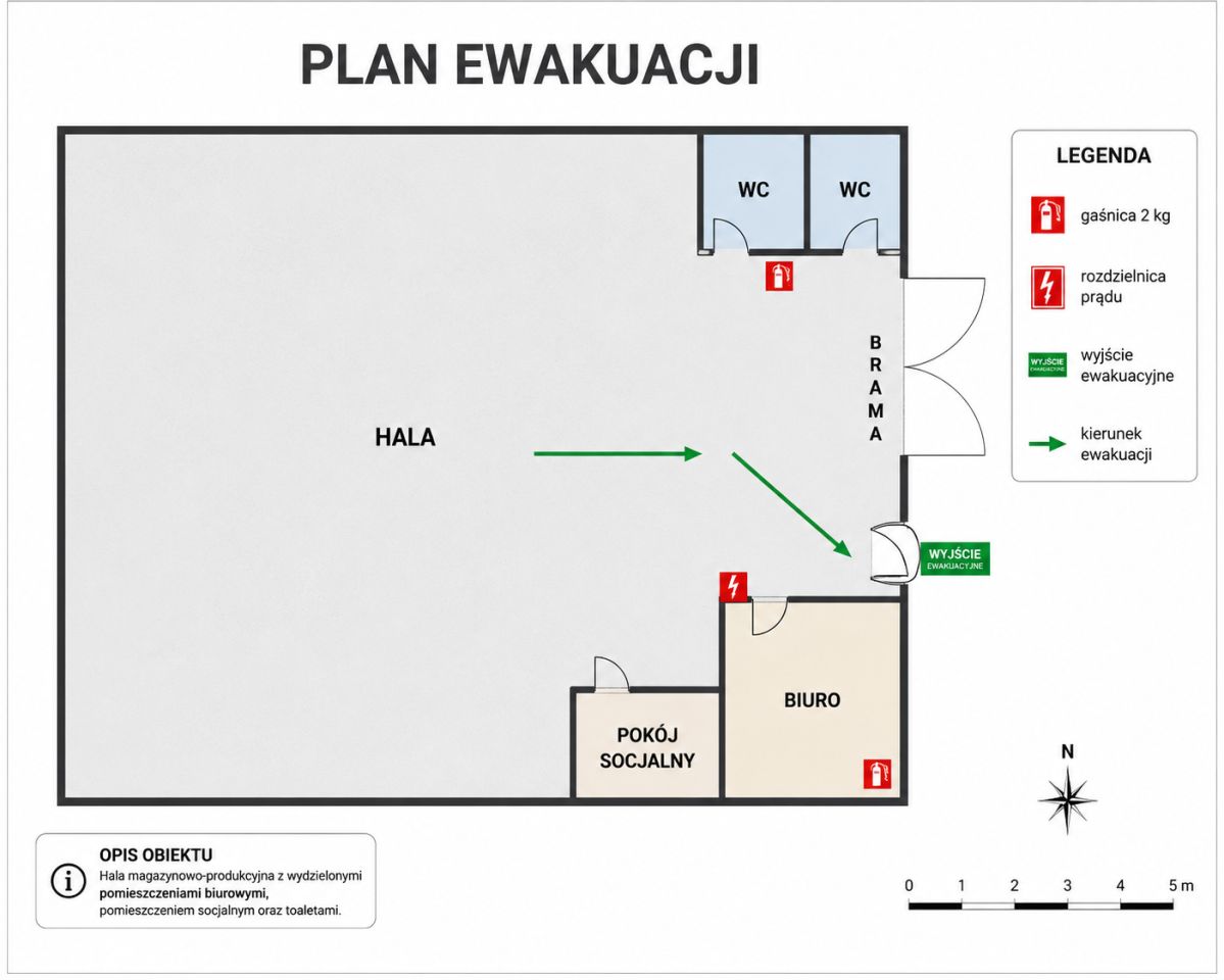 Hala/magazyn Olsztyn Pojezierze, ul. Kołobrzeska. Zdjęcie 3