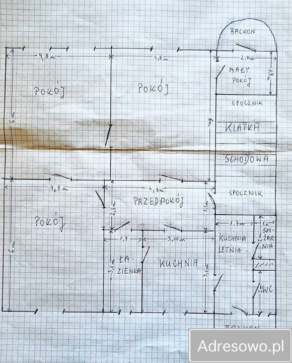 Mieszkanie 4-pokojowe Tarnów Śródmieście, ul. Kornela Ujejskiego. Zdjęcie 12