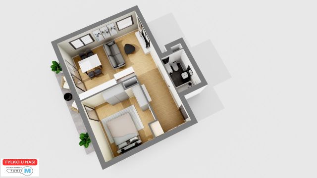 Mieszkanie 2-pokojowe Kielce Centrum. Zdjęcie 5