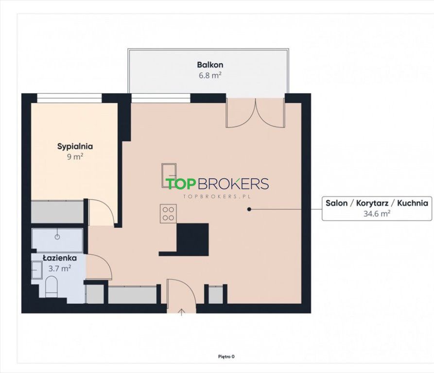 Mieszkanie 2-pokojowe Warszawa Wola, ul. Sienna. Zdjęcie 18