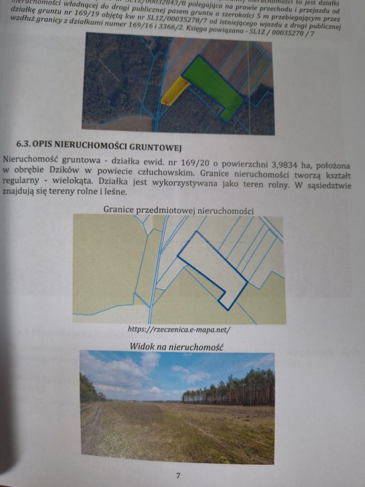 Działka rolna Breńsk. Zdjęcie 2