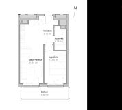 Mieszkanie 2-pokojowe Wrocław Tarnogaj, ul. Piękna. Zdjęcie 4