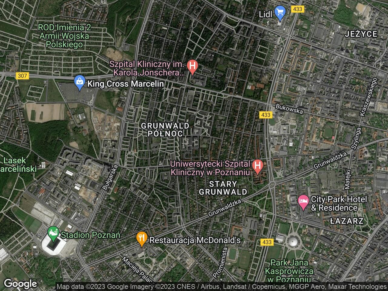 Mieszkanie 1-pokojowe Poznań Grunwald, ul. Międzychodzka