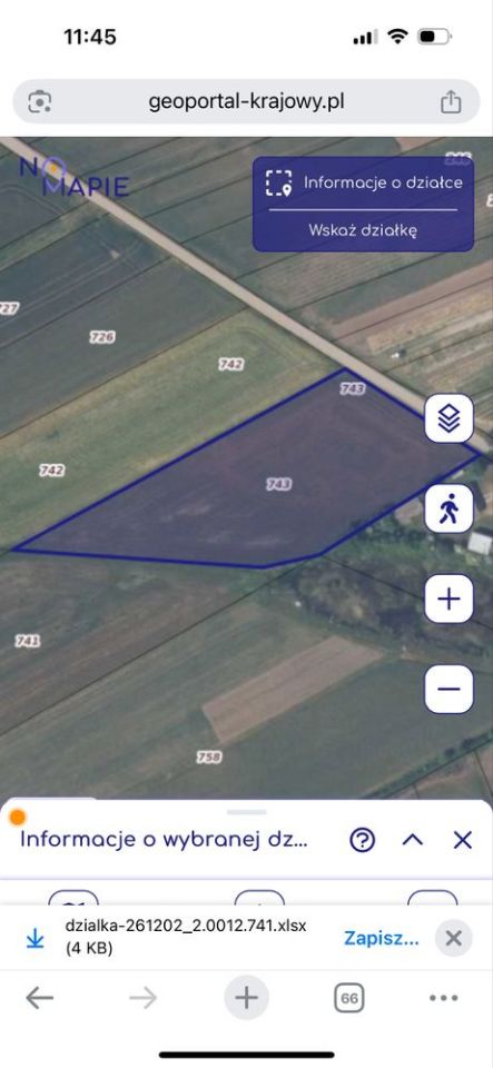 Działka rolna Przeczów