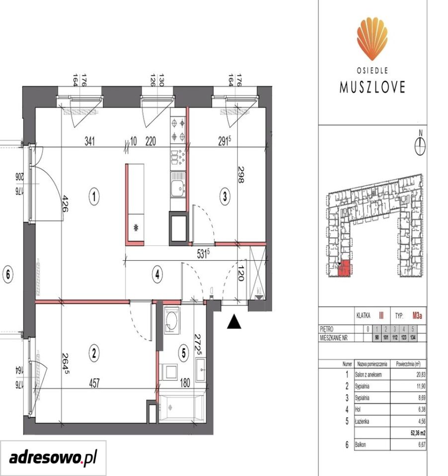 Mieszkanie 3-pokojowe Warszawa Bemowo, ul. Powstańców Śląskich. Zdjęcie 14