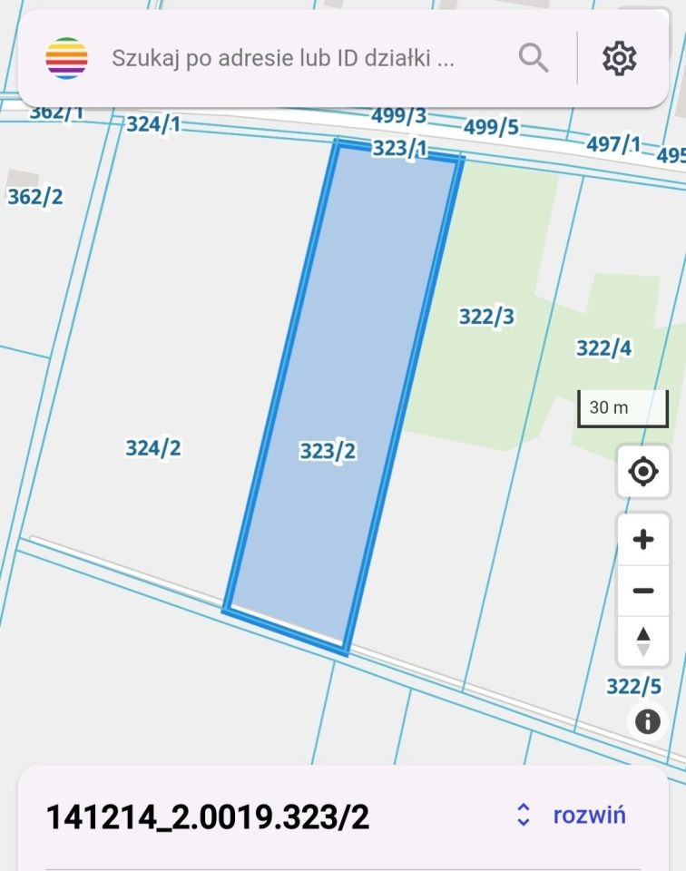 Działka rolno-budowlana Rządza. Zdjęcie 4