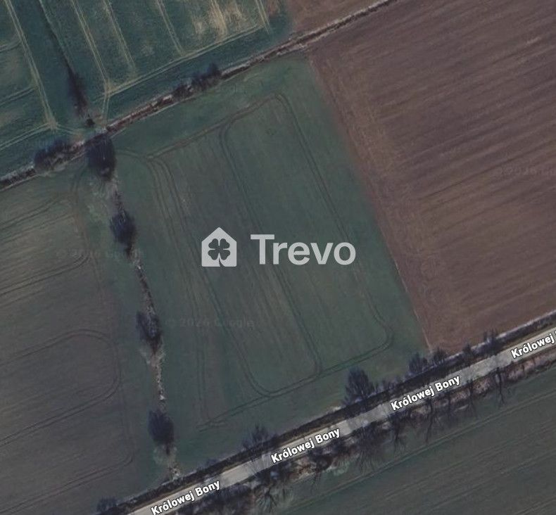 Działka rolna Wocławy, ul. Królowej Bony. Zdjęcie 1
