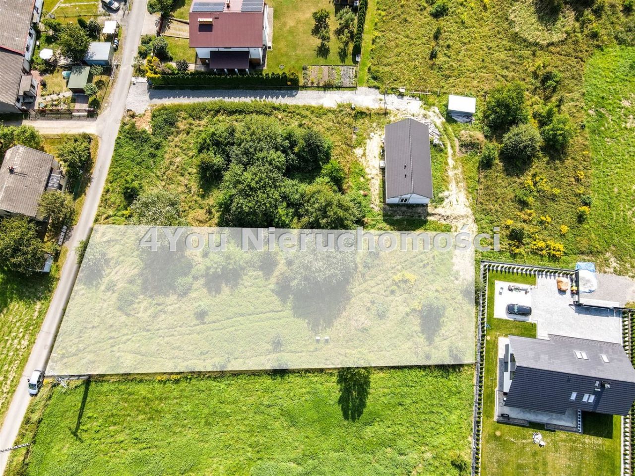 Działka budowlana Bielsko-Biała Hałcnów, ul. Marynarska. Zdjęcie 1