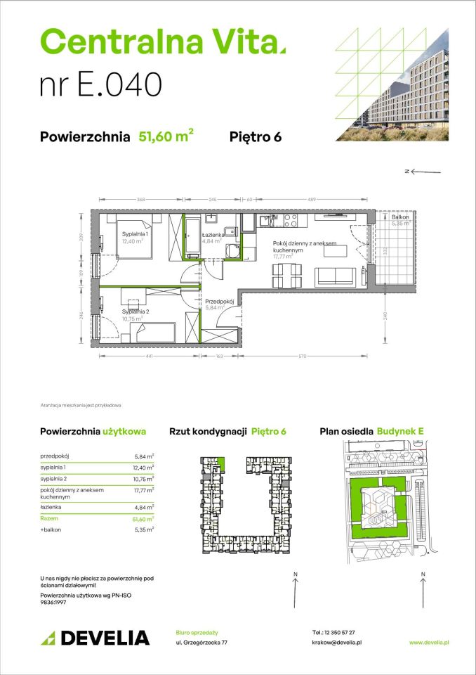 Mieszkanie 3-pokojowe Kraków Czyżyny, ul. Romana Ciesielskiego. Zdjęcie 14